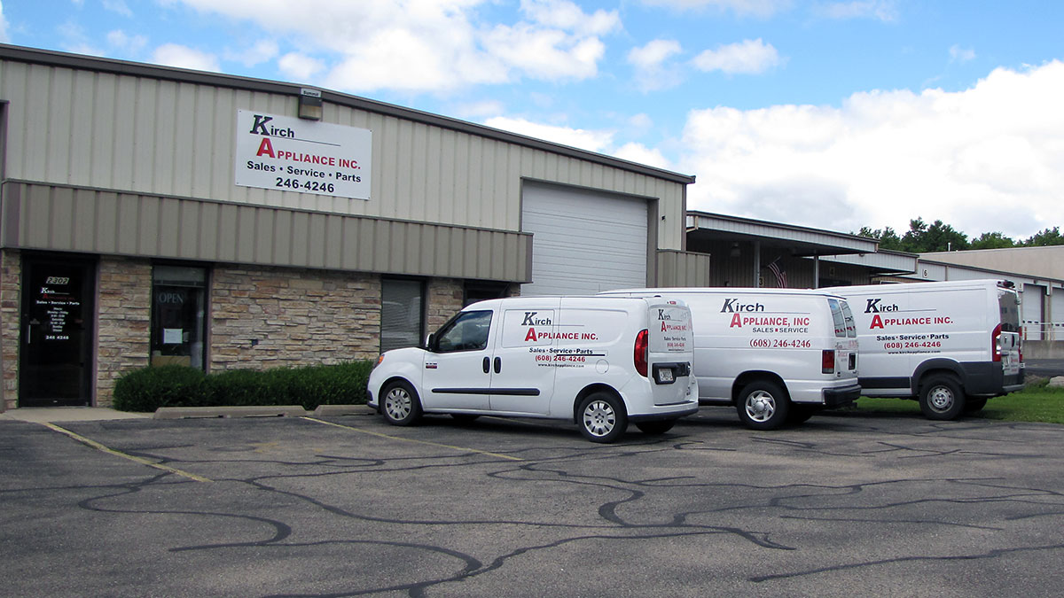 Kirch Appliance, Inc. Building and Service Trucks